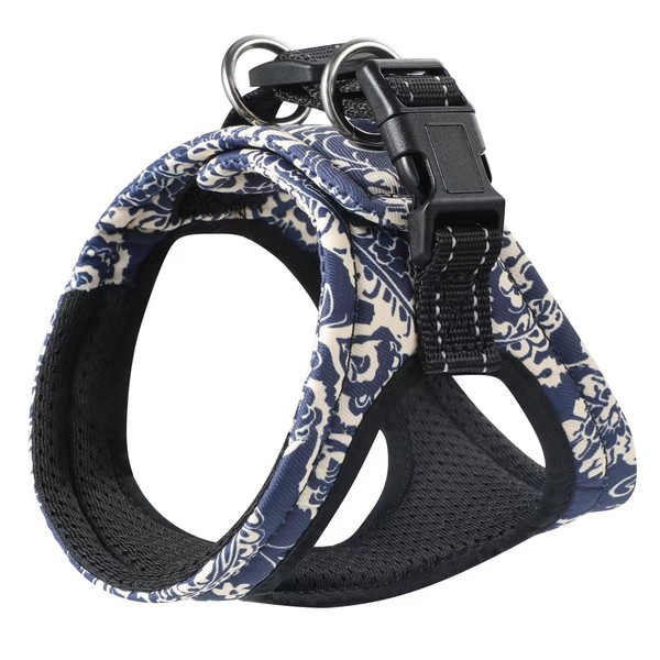 Dog Vest Harness, No-Pull Adjustable Velcro with Soft Sponge Pad