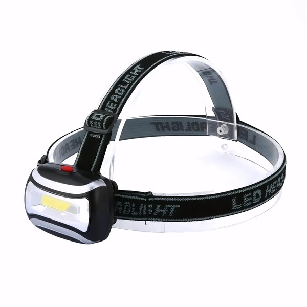 500 Lümen Pilli LED Kafa Lambası, Ayarlanabilir Alın Lambası, Kafa