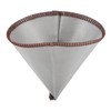 Stainless Steel Cone Shape Coffee Filter Fine Mesh for Pour