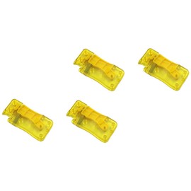 Operitacx 4 Stück Einfädelmaschine Nadeleinfädler basteln DIY Nadeleinfädler Fadenführung zum Nähen handystativ handsfull Werkzeug Nähnadel Einfädler Stricknadeleinfädler Plastik Yellow