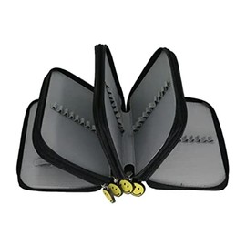 Estuche para Lápices con 72 Ranuras, Portalápices de Colores de Tela Oxford de Gran Capacidad para Niños, 4 Capas, Negro
