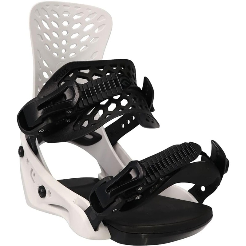 Flux FL Snowboard Bindings (White, XSmall) - 2022