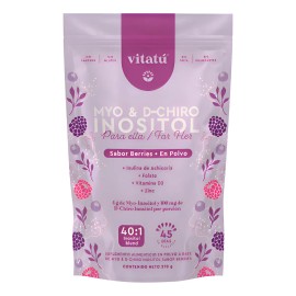 Vitatú | Myo Inositol & D-chiro Inositol Sabor Berries Frutos Rojos
