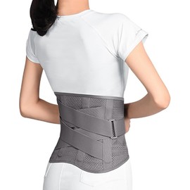 Soporte Lumbar Cinturón Auto-calentamiento Para La Espalda Alivio Del Dolor Respirable Ajustable Faja Lumbar Para Hombres Mujeres Hernia De Disco