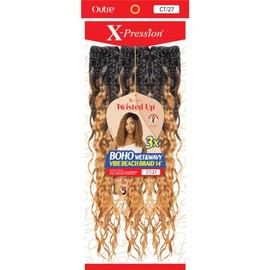 Outre X-Pression - Twisted Up - Boho Wet & Wavy Vibe Beach Braid 14" 3X (CT/425)