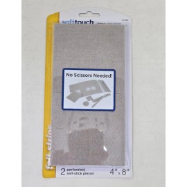 unbranded NEW! Softtouch Pre-Cut Felt Shapes 48pc, Oatmeal