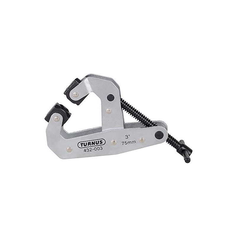 Turnus 432-003 Parallel Clamps, Silver, 0-150 mm