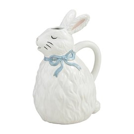 Mud Pie Bunny 45 oz PITCHERS, White