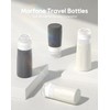 Morfone 16 Pack Silicone Travel Bottles Set for Toiletries TSA