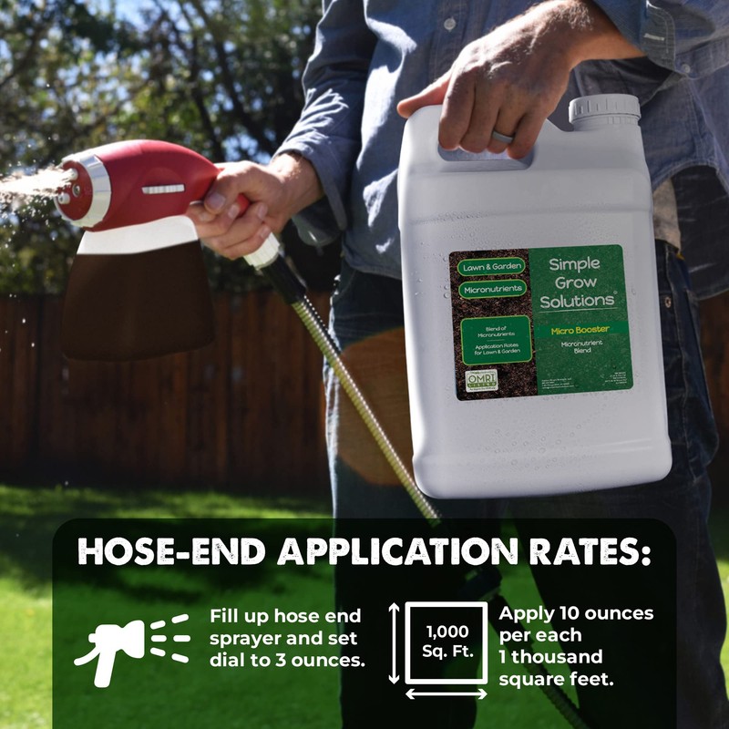 Micronutrient Booster- Complete Plant & Turf Nutrients- Simple Grow Solutions-