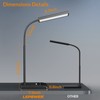 LEPOWER Desk Lamp, 800LM LED for Home Office, 12W Reading
