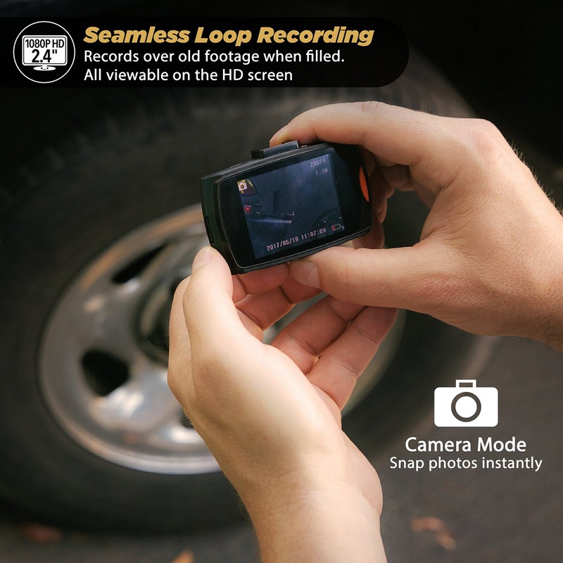 Scosche 1080P HD DVR Dash Cam