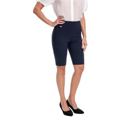 Jenna Rose - Molinillo de anillo en D para mujer, marino, XL Plus