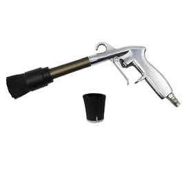 Riloer Alloy Car Interior Spraying Washing Gun for Seat Dashboard Door Panel Steering Wheel Cleaning, Universal Air Pulse Car Washing Equipment Tool with Non-slip Handle