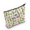 JXGZSO Alien Movie Makeup Bag Alien Lover Gift I Like