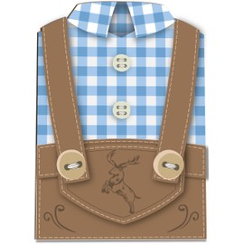 Oktoberfest Geschenkidee Holzkarte - Tracht Geburtstagskarte | Lustiges Bayern Motiv, Bayrische Tracht Geschenk, Traditionelle Trachten Deko, Witziges Geschenk Bayern, Witzige Deko im bayerischen Stil