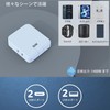 FUMITAKE Outlet Tap with USB, 2 AC Outlets, 2 USB