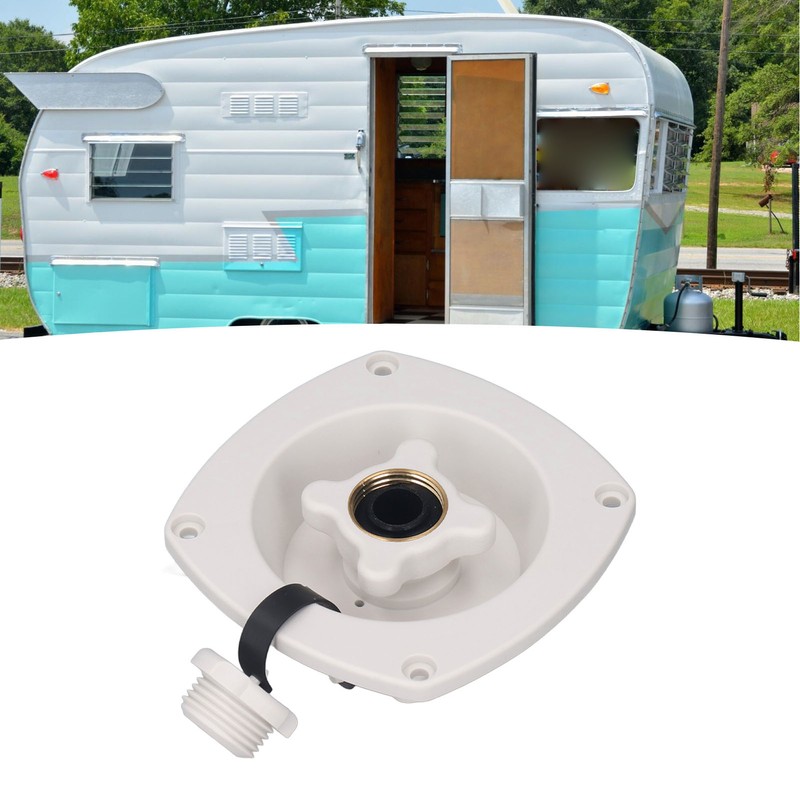 Rv Wall Mount Water Inlet Pressure Regulated City Water Entry