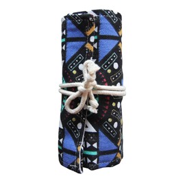 Roll-up Pencil Case for Coloured Pencils – Pencil Case, Roll-up Pencil Case – Brush Roll Made from Canvas and Cotton – Ideal for Travel, School, Office and Art 48