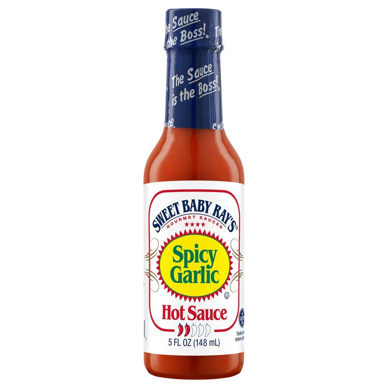 Sweet Baby Ray’s Spicy Garlic Hot Sauce 5 Fl Oz