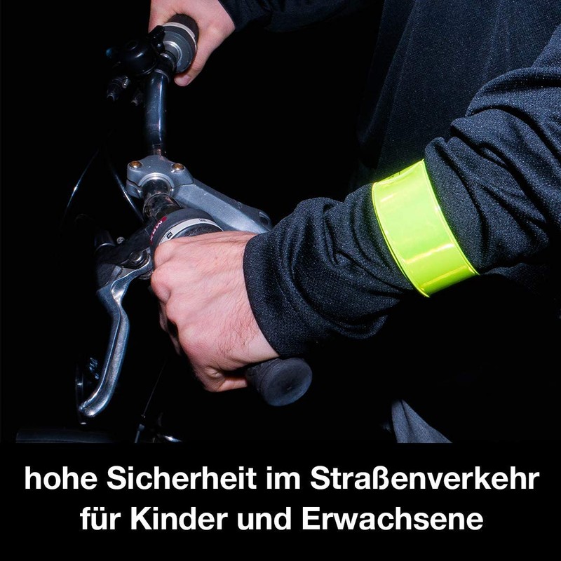 Reflective Tape, Pack of 8, Extra Strong Reflective for Road