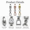 Bracelet Extender Clasp, 2 PCS Jewelry Extension Set for Bracelet,