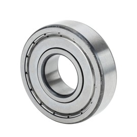 ACROPIX 6305ZZ Deep Groove Ball Bearings P6 25x62x17mm Lubricated Bearings Double Metal Seal Silver Tone Scooter Skateboard Wheel