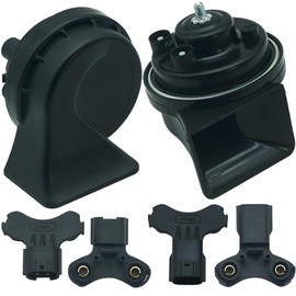 NEOGET Car Horn for Hyundai Kia, Multifunction Loud High Low 2 Tone Auto Horn, Waterproof 128dB (Replacement for Hyundai)