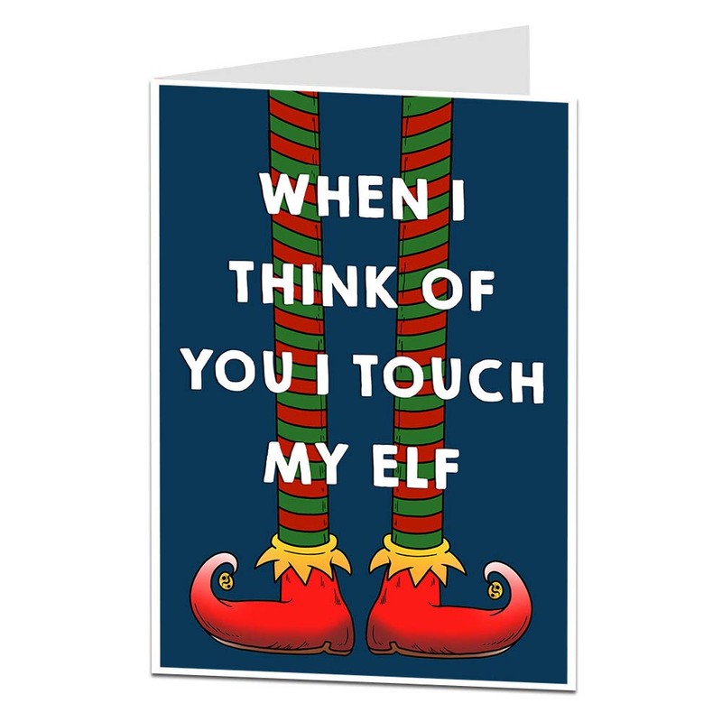 Funny Silly Rude Christmas Card Selection Multipack Of 10