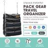 Pack Gear Hanging Suitcase Organizer - Our XL Hanging Luggage