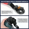 12PCS Angle Grinder Attachments Kit with Flange Nuts, Angle Grinder