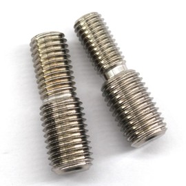 (10 Pieces) M10x20 to M12x20 Double End Threaded Stud Screw Bolt Stainless Steel 304 Converter Reducing Bolt Adapter Conversion Screw