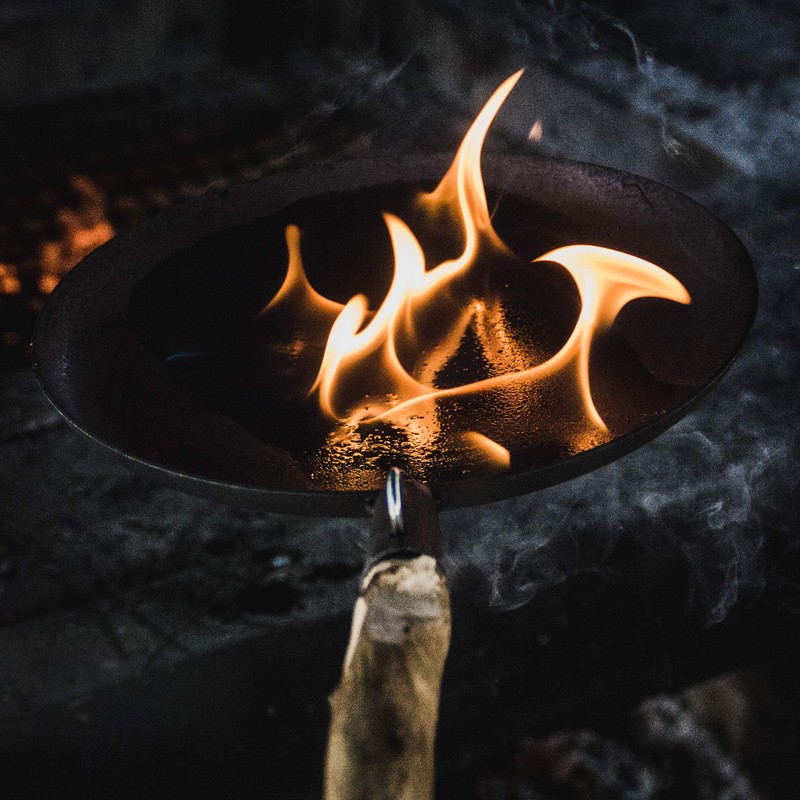 Muurikka Camping Pan 23 cm without Handle for Gas and