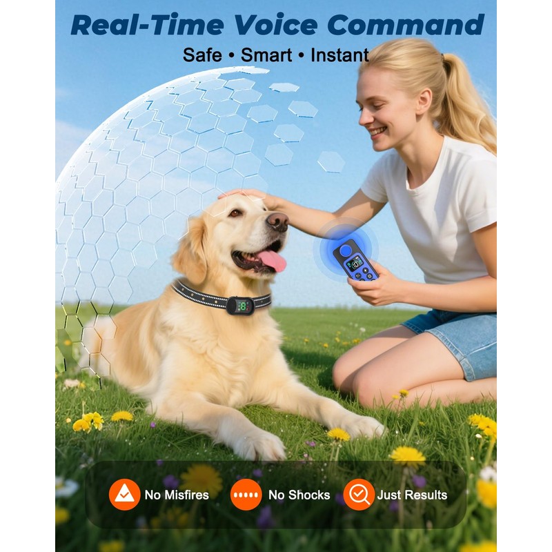 Tuqila Dog Training Collar with Remote – 4500FT Range E-Collar