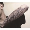 Fake Full Sleeve Tattoos: Herbal Juice Ink for a Realistic,