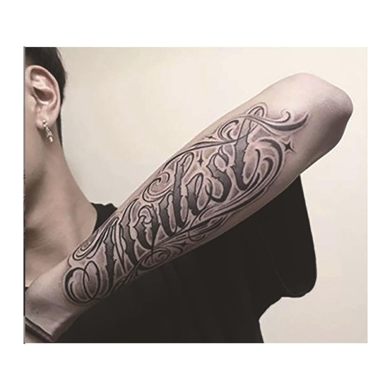 Fake Full Sleeve Tattoos: Herbal Juice Ink for a Realistic,