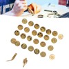 Mumusuki 28 Pieces Number Wood Burning Tips Set, Brass Welding