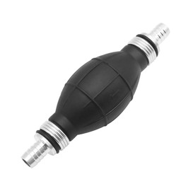 EATAKWARD Universal 12mm Fuel Line Pump, Rubber Fuel Transfer Vacuum Fueling Line Hand Primer Pump, Black Fueling Line Hand Primer Pump for Marine Boat Engines Pump Accessory