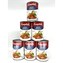 Campbell's 6 X Campbell's BEEF Gravy 10.5 oz Each Campbells (6 Can Pack) Best By  10/2026
