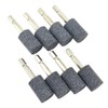 Fowecry 8 Piece Cylinder Whetstone - 1/4 Hex Shank Grinding