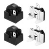 sourcing map 2 Set PTC Refrigerator Starter Relay 4.7 Ohm