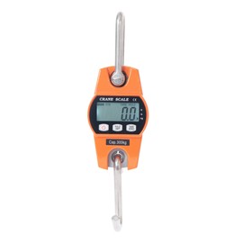 Hyindoor Mini Digital Crane Scale 300kg/600lbs with LCD (Die-casting Aluminium Case)