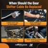 maXpeedingrods 330-9371 Parking Brake Cable Kit for Wilwood DISC/DRUM/MC4/CPB Parking