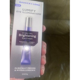 Bausch + Lomb, Lumify Hydra Gel Brightening Eye Cream, .5 Ounce