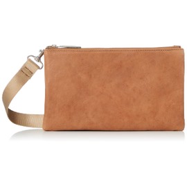 Patrick Stephen 183ABG18 Shoulder Bag, Sacoche Wallet Pochette Minimini sacoche 'shine' Sheep Leather, brown (light brown)