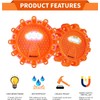 Markstor LED Road Flares 3 Pack Roadside Emergency Car Kit,