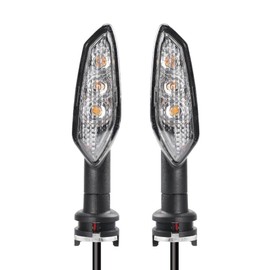 WEIXINRACING License Plate Holder Rear Fender Eliminator Tail Tidy LED Indicator Turn Signal Blinker Kit Compatible with YZF-R15 V3 YZF R15 2017 2018 2019 2020 2021 (Clear)