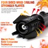 Mini Torch Lighter with Fuel Window - 5" Refillable Butane