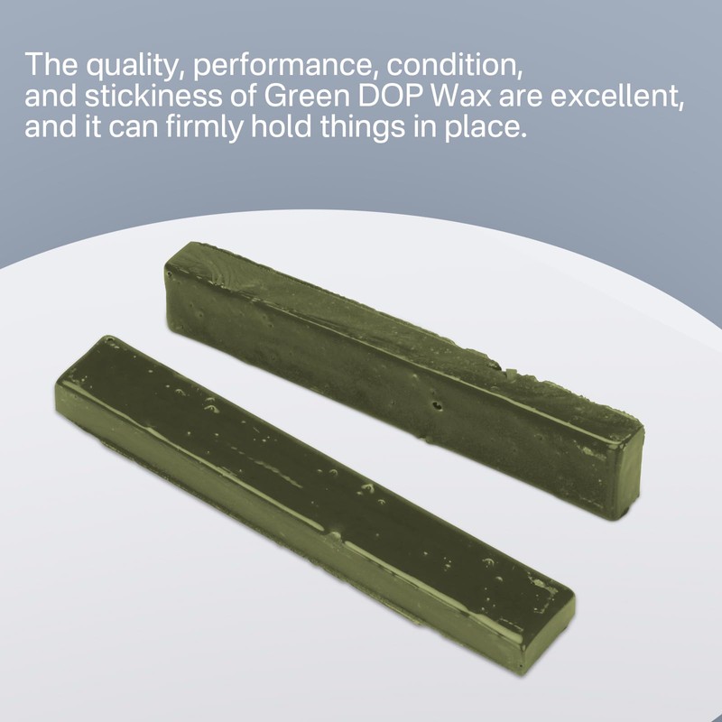Sthovd Green DOP Wax Fit for Lapidary Cabachon Forming Cutting