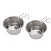 Stainless Steel Outdoor Stacking Cup for Camping Hiking Portable Compact